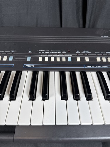✨Teclado Eléctrico MIDI Estéreo Siel MK900 De Colección Años 80 Hecho en Italia Analógico ✨ - Imagen 7 de 17
