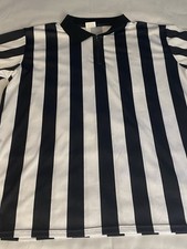 Referees Style Shirt by Crown Size L Men's / Women s 100 Polyester New