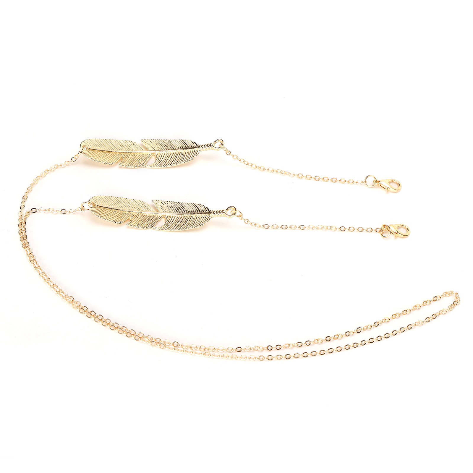 Feather Pendant Eyeglasses Chain Alloy Portable Stylish Face Cover Lanyard