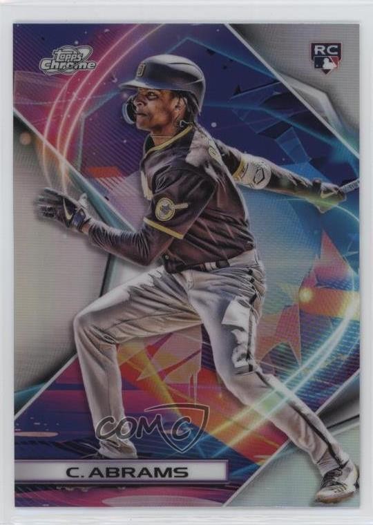 2022 Topps Cosmic Chrome Refractor CJ Abrams #133 06l3