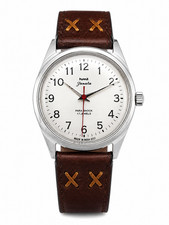 HMT Janata White Dial 17 Jewels Mechanical Hand winding For Men's Wrist Watch