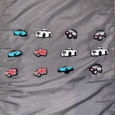 Lot Of 12 BRAND NEW Cars And Trucks Charms For Crocs