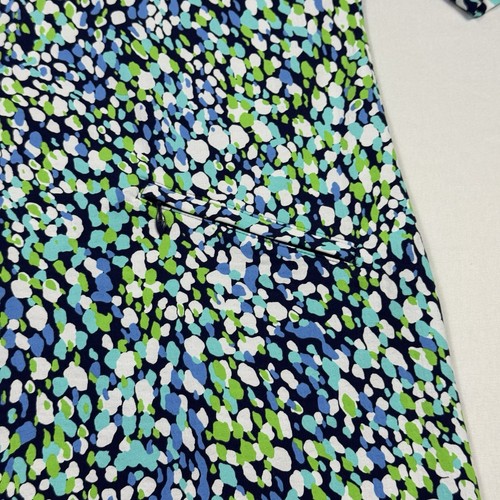 Ibkul Golf 1/4 Zip Speckled Pattern 3/4 Sleeve Dress UPF 50+ Multicolor Womens S - Picture 6 of 13