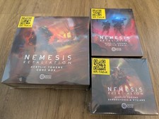 Nemesis Retaliation. Acrylic Tokens. Komplett...