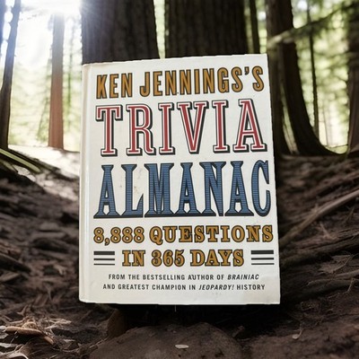 Ken Jennings's Trivia Almanac 8,888 Questions in 365 Days Hardcover Jennings