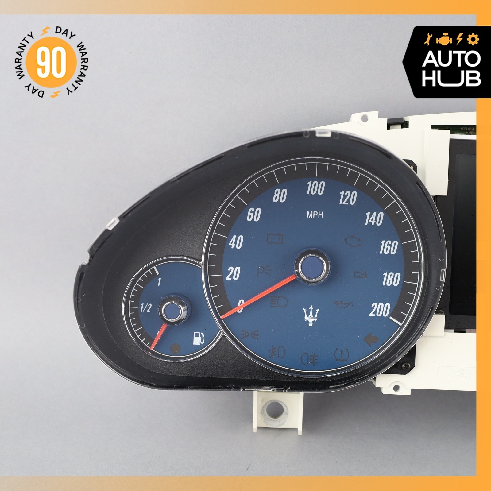 09-12 Maserati GranTurismo S M145 4.7L Instrument Cluster Speedometer OEM 45k
