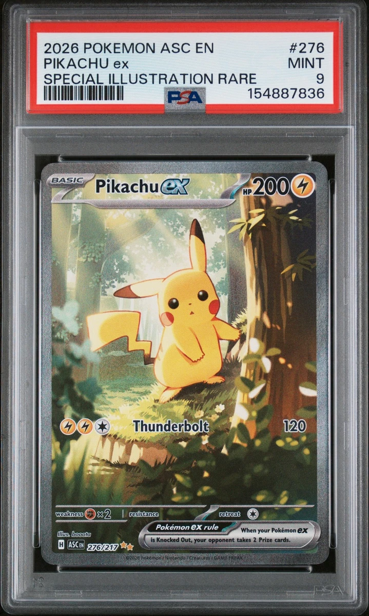 Pikachu Pokémon TCG Professional Sports Authenticator (PSA) Grade
