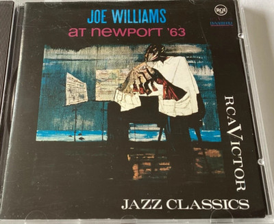 CD Joe Williams: At Newport '63 +Coleman Hawkins/ Clark Terry/ Junior Mance u.a.