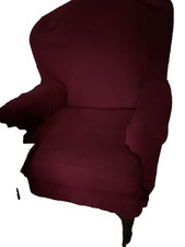 upholstered chesterfield style armchairs
