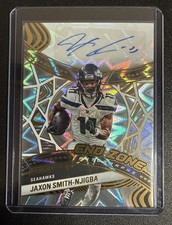JAXON-SMITH NJIGBA 2025 Panini Revolution End Zone Impact AUTO /50 SP Seahawks
