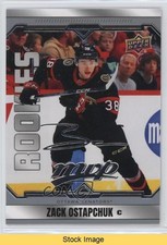 2024-25 Upper Deck MVP SP Rookies Silver Script Zack Ostapchuk #248 READ 0u20