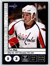 2008-09 Panini Stickers Tom Poti Washington Capitals #132