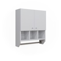Badschrank Vicco Fynn 59.2 X 70.5 Cm HäNgeschrank Mit 2 TüRen