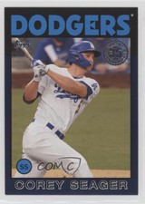 2021 Topps 1986 Baseball 35th Anniversary Series 2 Blue Corey Seager 0t4g