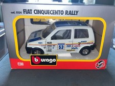 Burago Fiat Cinquecento Rallye Modellauto Ma�...