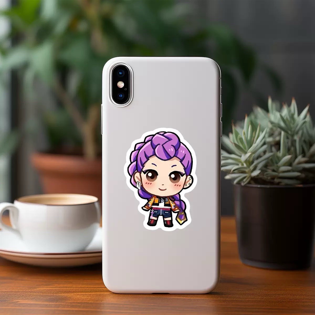 Kpop Demon Hunters Stickers 56PCS Waterproof Vinyl Huntrix Saja Boys Gift Phone