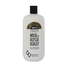 ALYSSA ASHLEY Musk 25.5 oz (750ml) NEW Shower Gel/Wash
