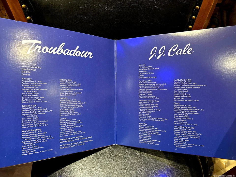 J.J. Cale - Troubadour Vinyl LP [2013] APP 050 - Image 3 of 4