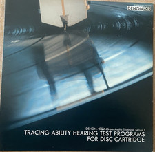 Vinile Tracing Ability Hearing Test Programs For Disc Cartridge