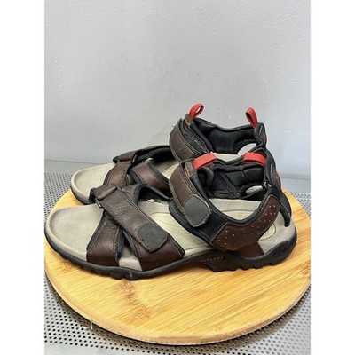 Timberland Hiking Sandals Mens 9M Brown Leather 65190  display picture 1