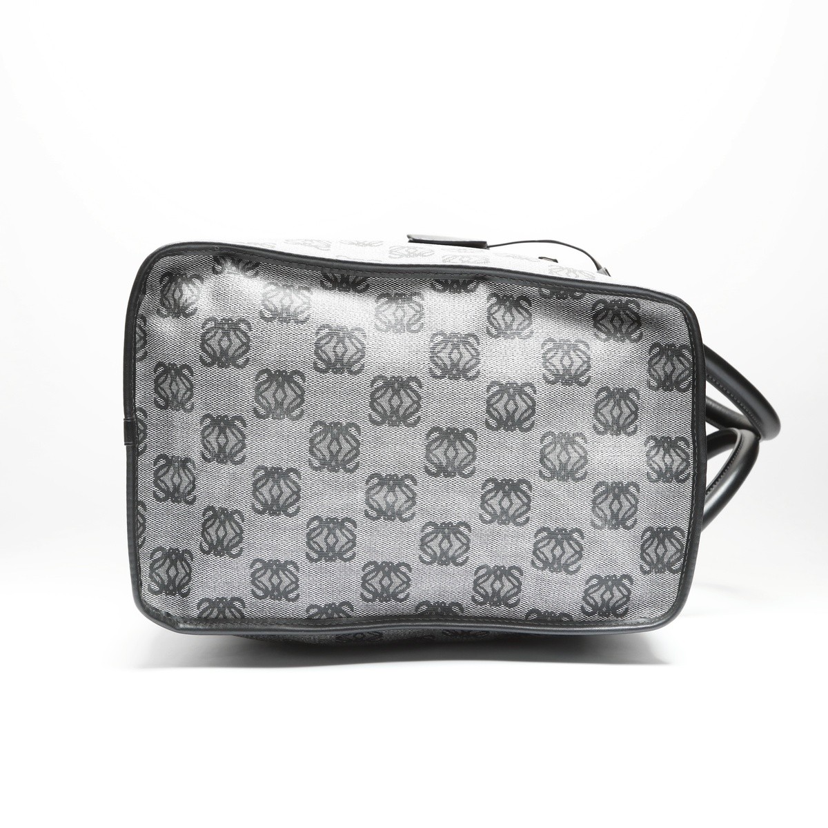 Authentic LOEWE Anagram Coding Canvas Boston bag … - image 5