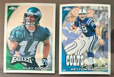 2010 Topps Chrome Football Card Singles (#1-220): U Pick! 50 Cent Shipping!
