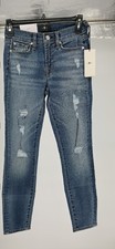 7 For All Mankind Women's The Ankle Skinny - Super Skinny Jeans, Size 24