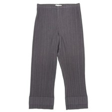 Excellent PLEATS PLEASE Pants cropped gray polyester Women 5 PP51-JF185