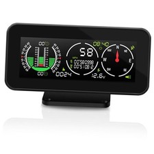 Car Inclinometer for Off-Road Driving, GPS Speedometer MPH KMH with AM50-B