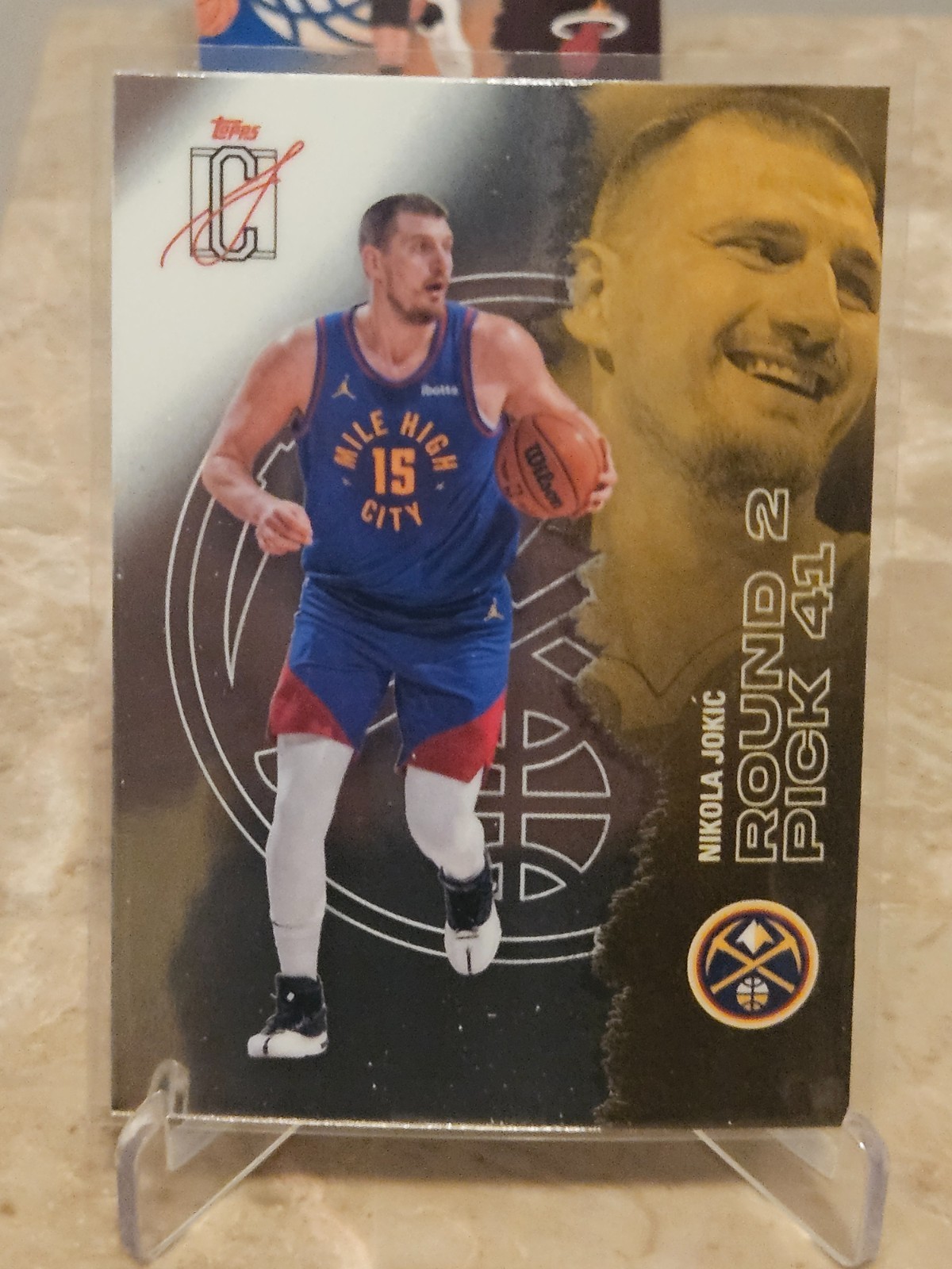 2025-26 Topps Signature Class Nikola Jokic Chrome #95