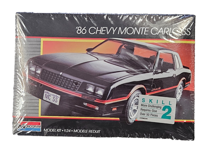 プラモデル　MONOGRAM　'86 CHEVY MONTE CARLO SS Monogram 1986 Chevy Monte Carlo SS Model Kit Released 1986 NEW