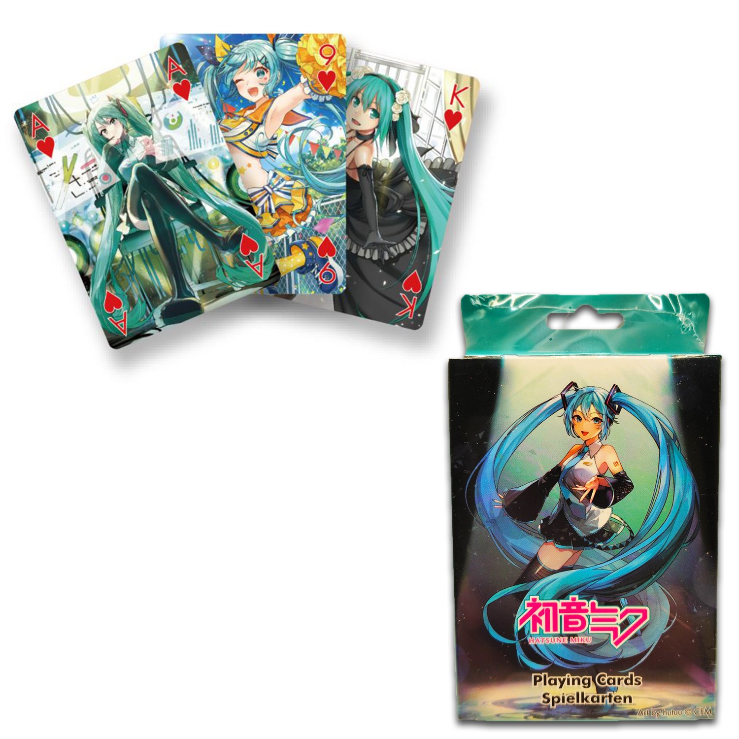 Official Vocaloid Hatsune Miku Anime Poker Playing Cards (SAKAMI)