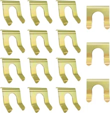 15 Pcs Brake Cable U Clamps Parking Hose Brackets