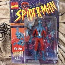 Hasbro Marvel Legends 6  WEB-MAN Fan Channel Exclusive Spider-Man Retro Figure