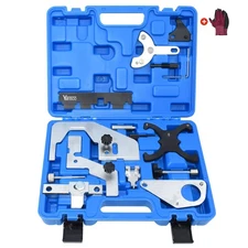 Yuesstloo Camshaft Alignment Locking Timing Tool Kit, 15PCS Large Kit 