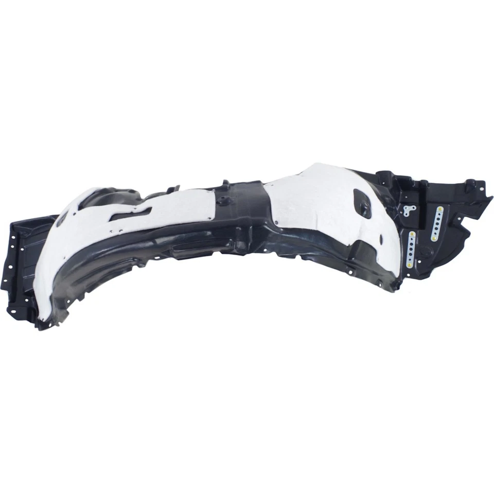 Juego de 2 protectores contra salpicaduras delanteros izquierdo y derecho Lexus LS460 LS600h 2010-2012 Foto 3 de 4