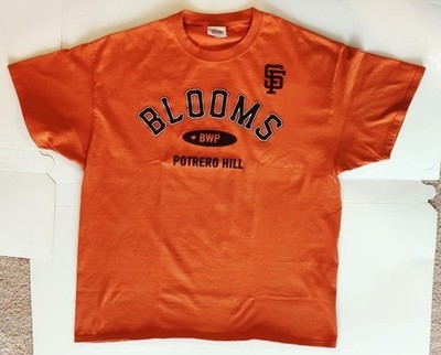 Bloom's Saloon XL T-Shirt Potrero Hill San Francisco Giants 100% Cotton-BWP-RARE