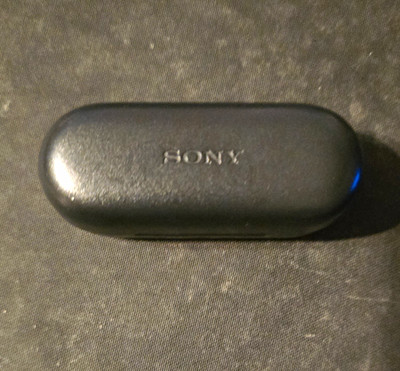 Sony True Wireless Bluetooth In-Ear-Kopfhörer mit Ladecase USB-C Schwarz