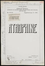 Gebhard Kuchle Atrophine brand Ointments Bruises, Sores, Sprains, Burns, Skin