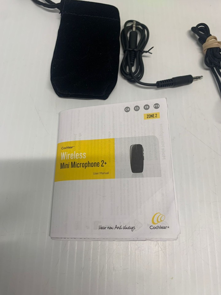 Cochlear Wireless Mini Microphone 2 With Kit And Box FREE SHIPPING eBay