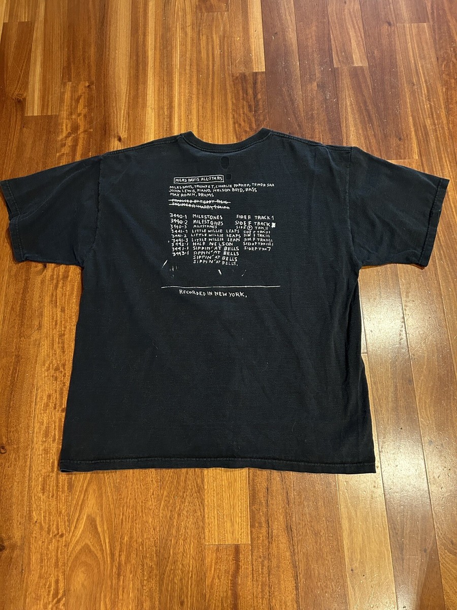Rare Jean-Michel Basquiat Miles Davis All Stars Tshirt XL Charlie