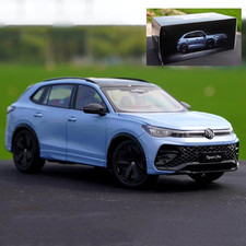 1:18 Volkswagens Tiguan L PRO SUV Alloy Car Model Diecast Metal Toy Vehicle Car