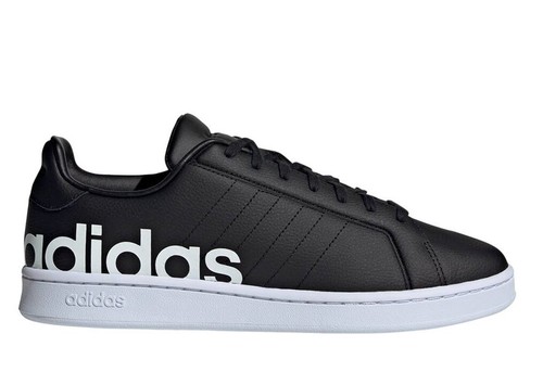 Scarpe uomo Adidas H04557 sneakers sportive basse ginnastica tennis pelle  nere | eBay
