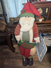 45" Tall Santa Claus Merry Christmas Sign