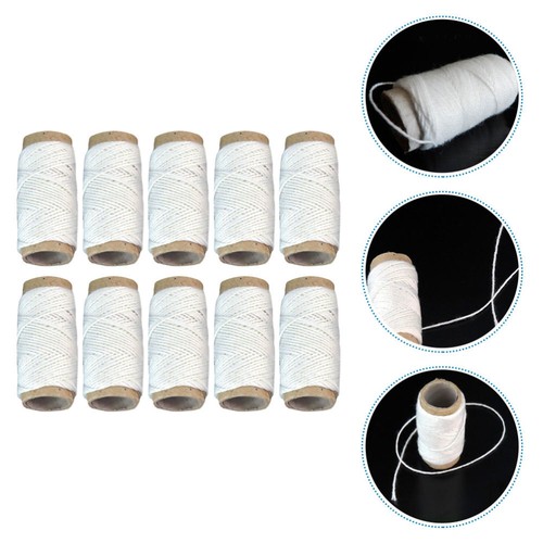 20 Rolls Gift Wrapping Twine Cotton Bakers Twine Sausage Maker String Meat Rope