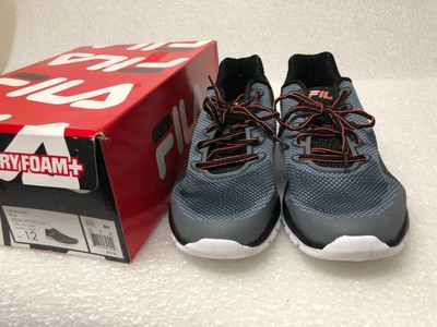 fila memory exolize men's running shoes