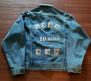 dodgers jean jacket
