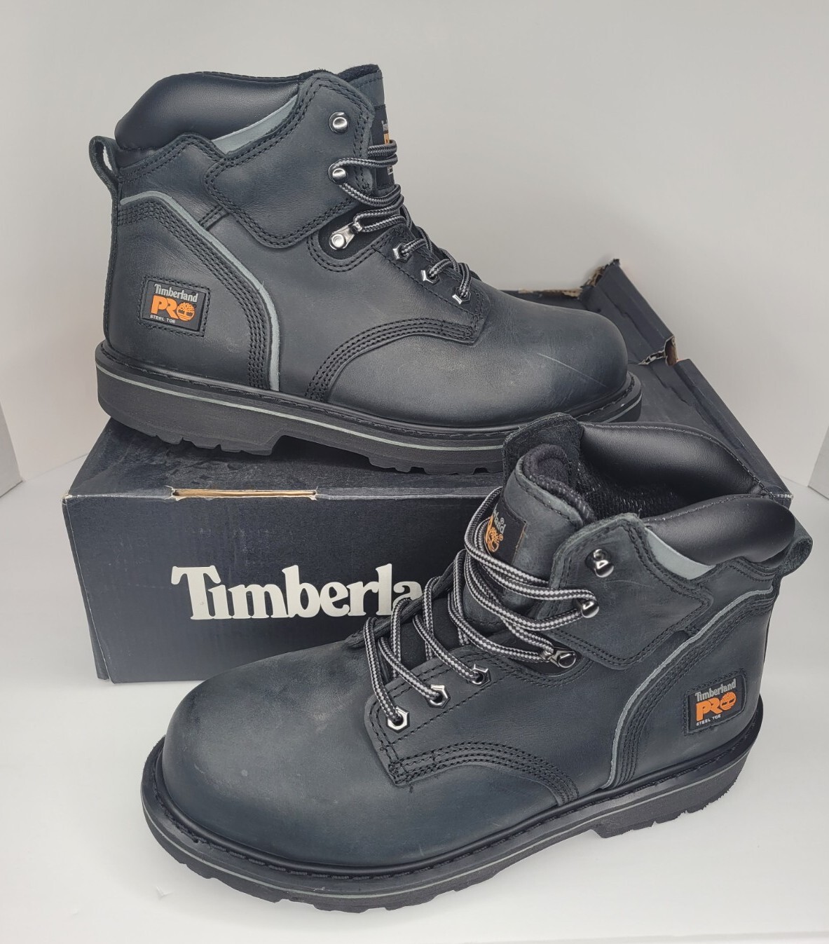 timberland pro men's 6 pit boss steel toe