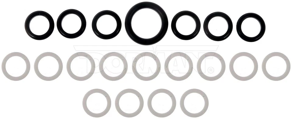 KIT DE JUNTA TÓRICA INYECTOR DE COMBUSTIBLE MAXXFORCE DT466 PARA 05-16 INTERNATIONAL IC CORP 7,6 L Foto 2 de 2