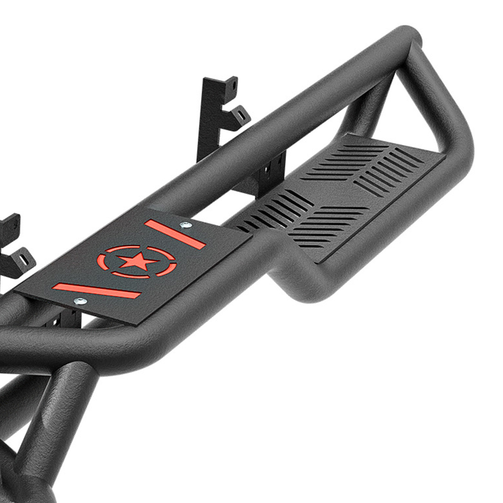 6'' Running Boards For 2019-2025 Ford Ranger Supercrew Cab Side Rails Nerf Bar